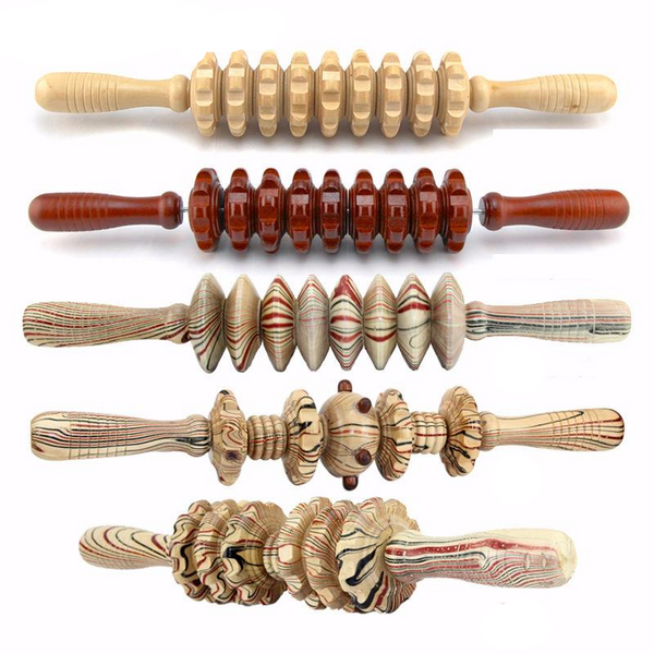 Wood Exercise Roller
